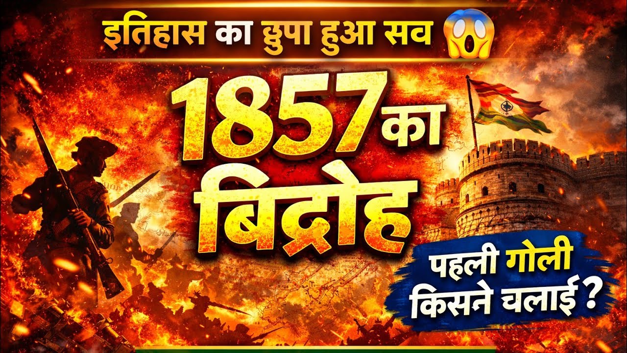 1857 का विद्रोह: वो सच जो किताबों में नहीं बताया गया!