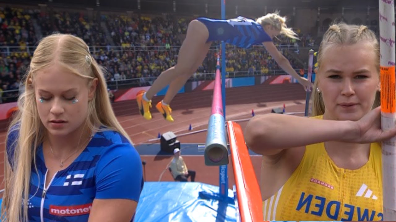 Women&rsquo;s Pole Vault Highlights |  Finnkampen 2025