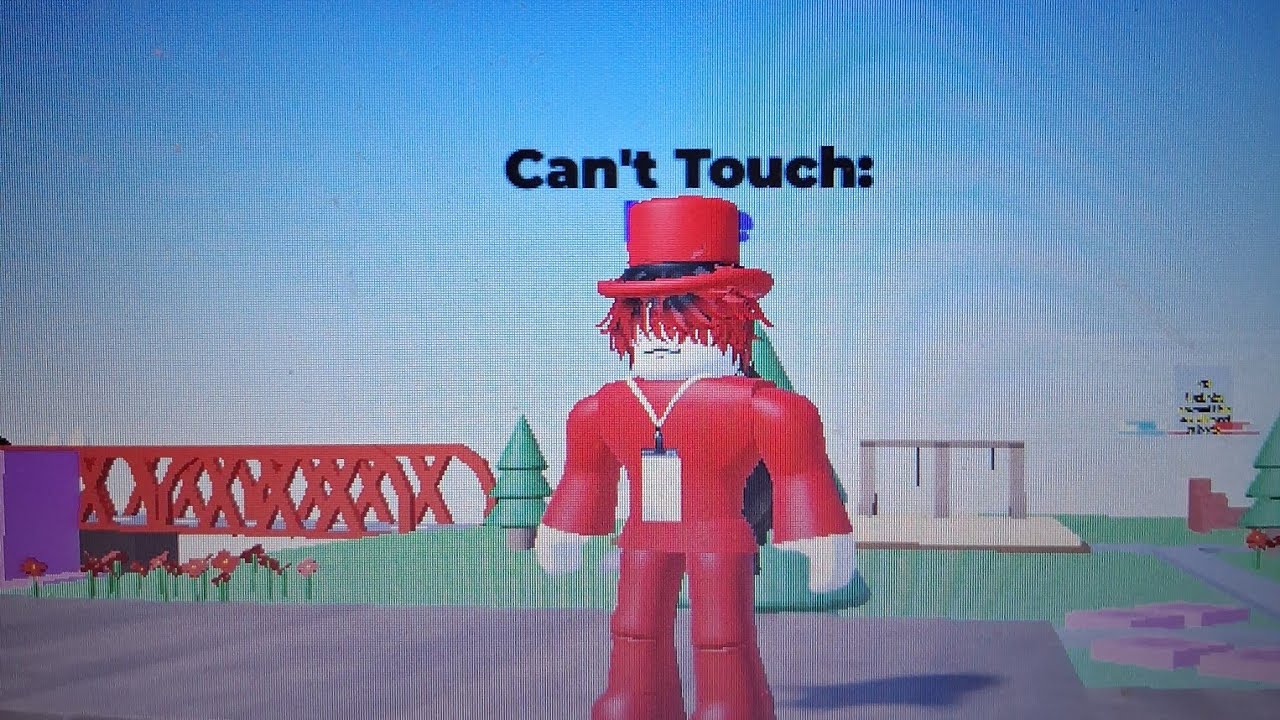 playing Roblox DONT TOUCH THAT COLOR!!!