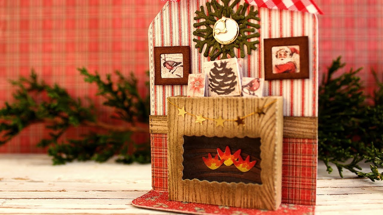 25 DAYS OF CHRISTMAS 2017 - DAY 5 - 3D Holiday Tag