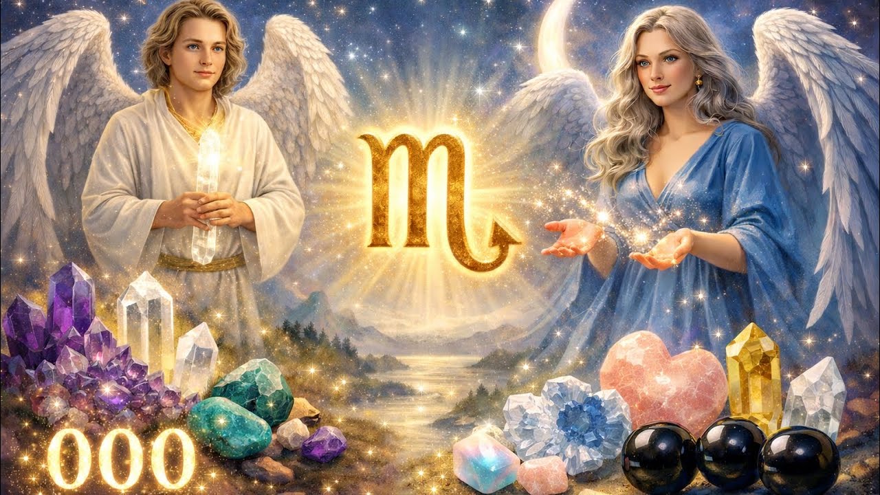 🔮Zodia Scorpion februarie intervine dreptatea Divina pentru tine pentru a iesi din greutati.