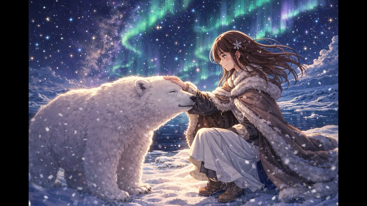 소녀와 북극곰 [AI 노래] 닌위치