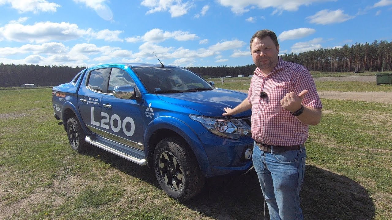 Mitsubishi L200, настоящий бездорожник