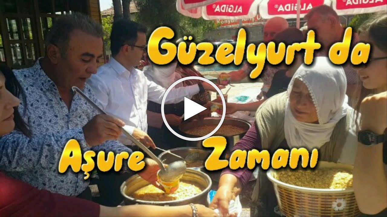 Aksaray Güzelyurt Muharem Ayına özel Kaymakamımız ve Belediye Başkanımız halka Aşure servis yaptılar