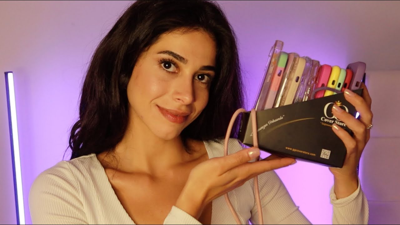 TELEFON KILIFI KOLEKSİYONUMU İNCELİYORUZ | ASMR TÜRKÇE