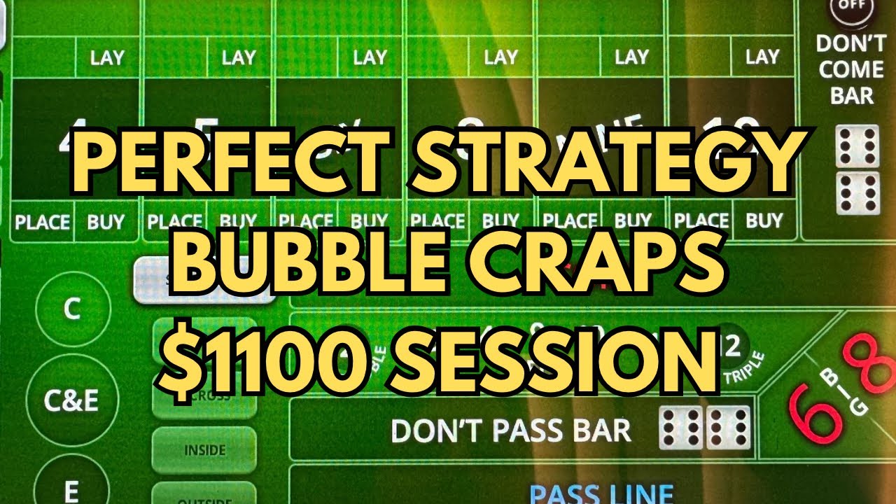 Идеальная стратегия Bubble Craps — игра ради выживания и удовольствия