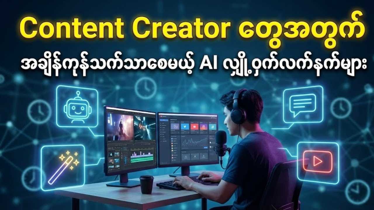 Content Creator တိုင်း သိထားသင့်တဲ့ 
