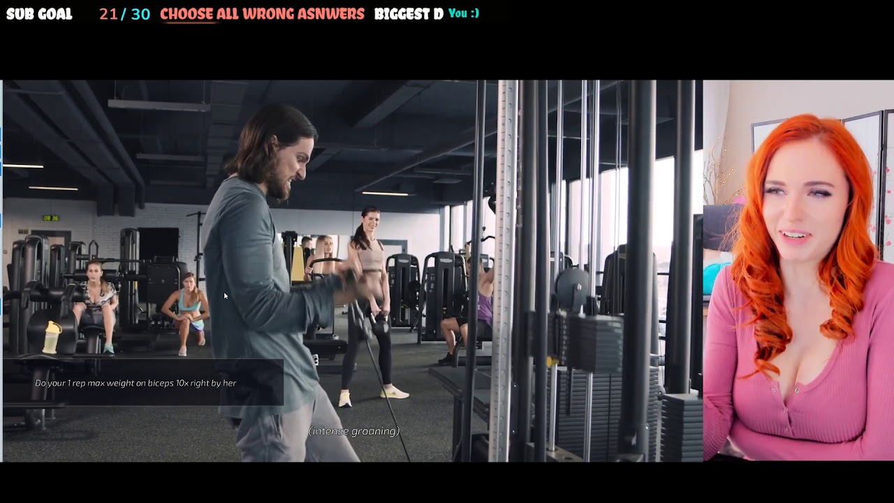 Amouranth playing Super Seducer 3 #3