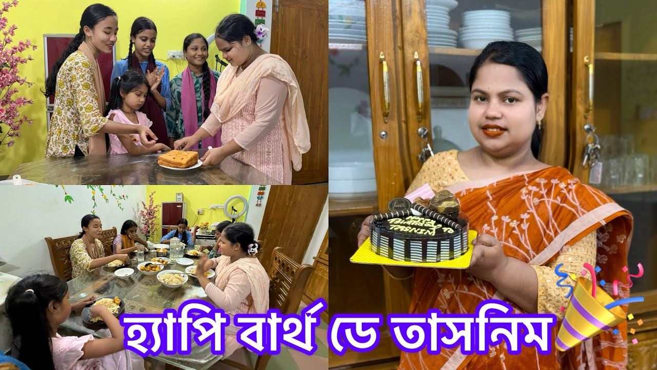 Happy Birthday Tasnim 2025 🎉🎂🧁 @bangladeshibloggershilpi 