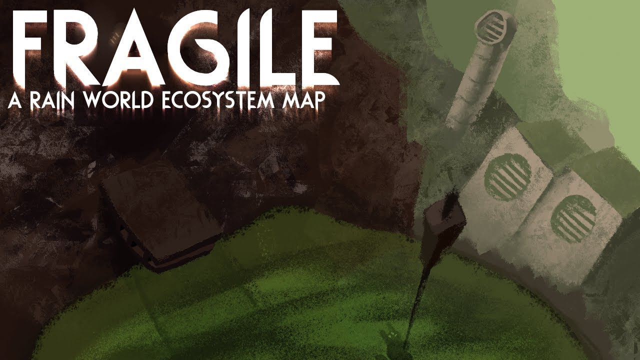 Fragile [COMPLETE RAIN WORLD ECOSYSTEM MAP]