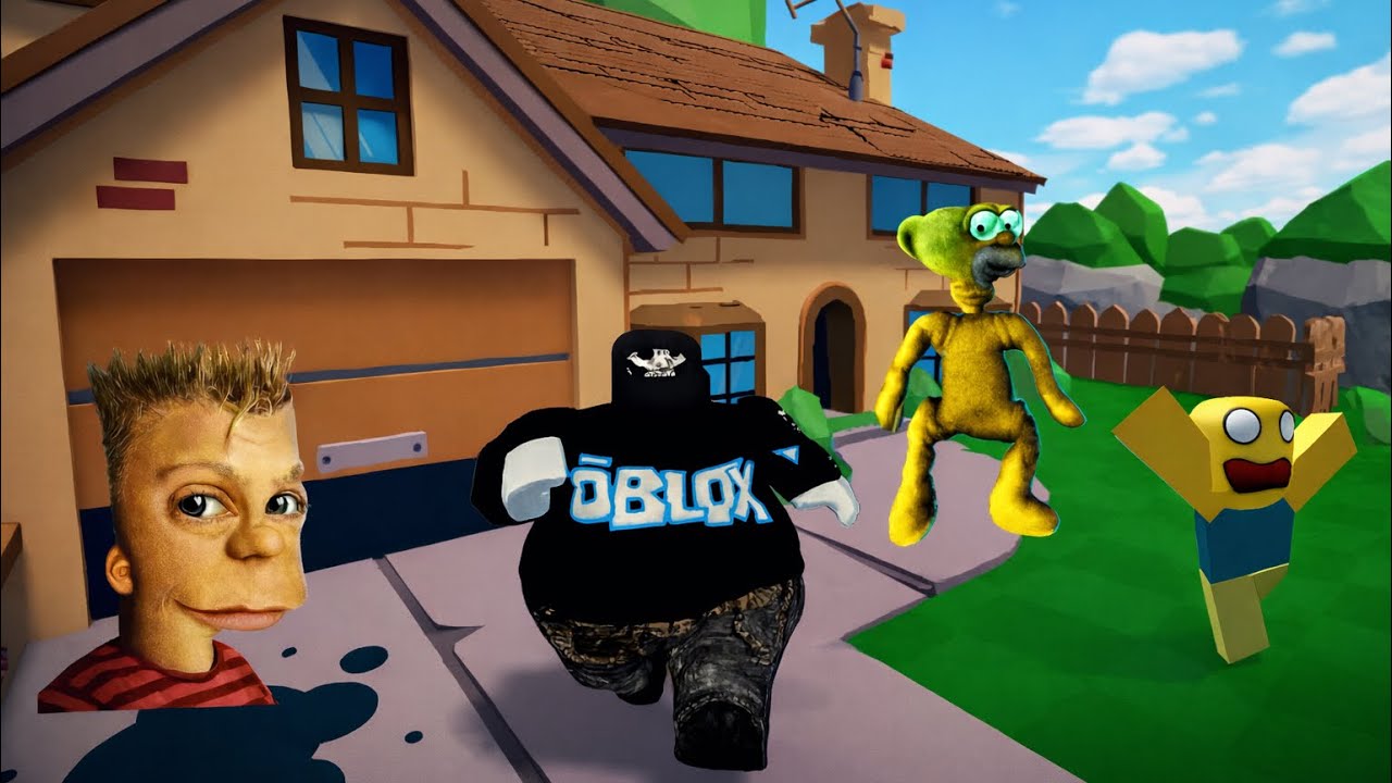 You vs Homer in Roblox… (cooked💀)