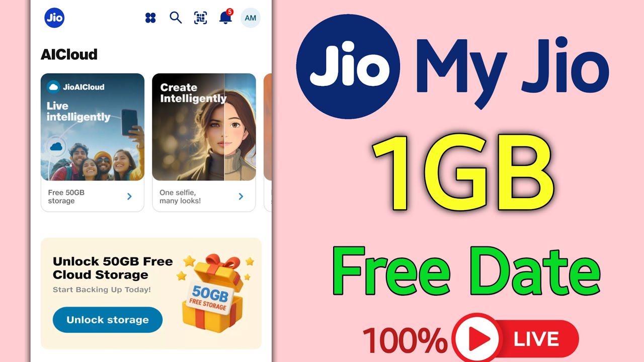 Jio Number 1GB Free Data | Jio Free Data Offer Today | My Jio App Se Free Data Kaise Le