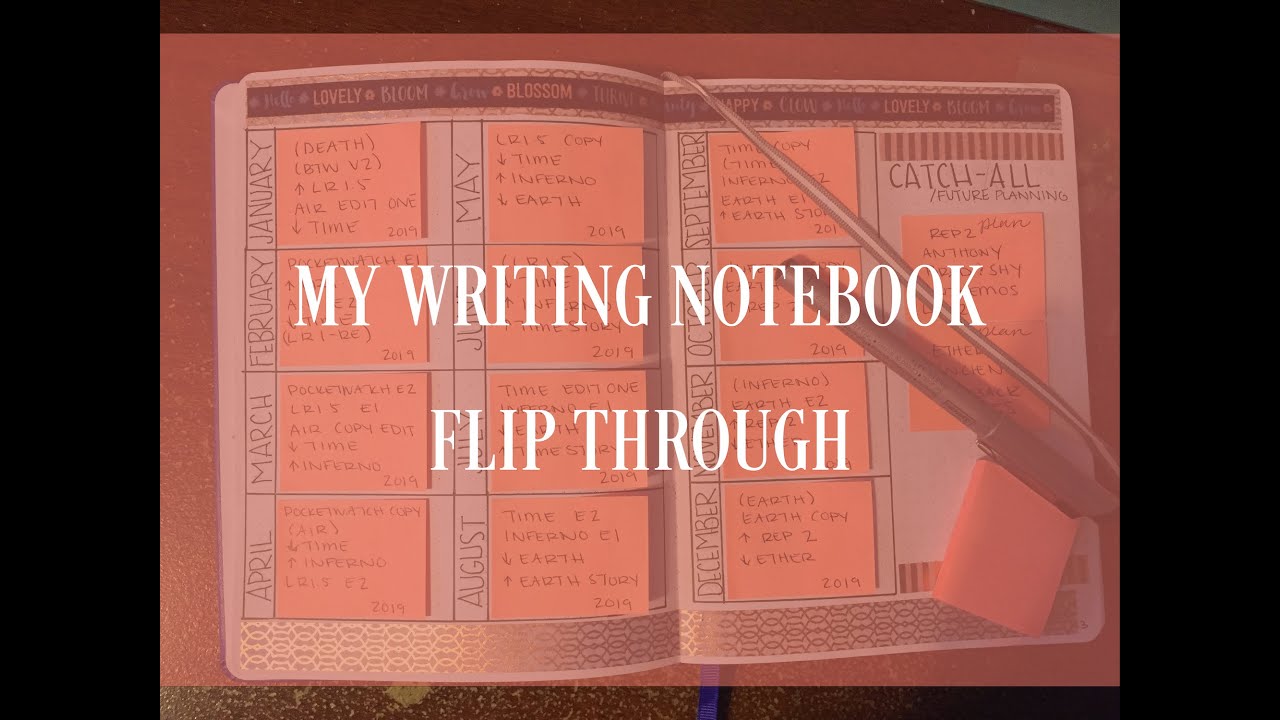 My Writing Notebook | A Flip Through