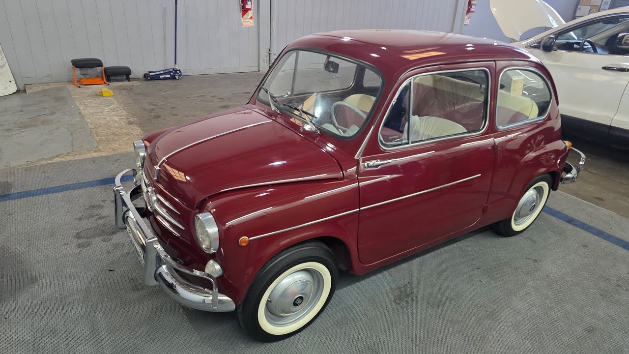 Fiat 600d suicida 1963 terminado y popurri del taller!