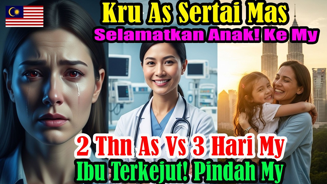 Maruah 15 tahun runtuh! Air mata pramugari Amerika melihat bil hospital di Malaysia tersebut kini!!!