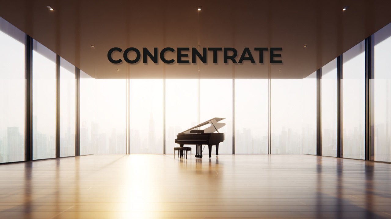 Concentration Piano | 1 Hour Music for Deep Focus & Studying