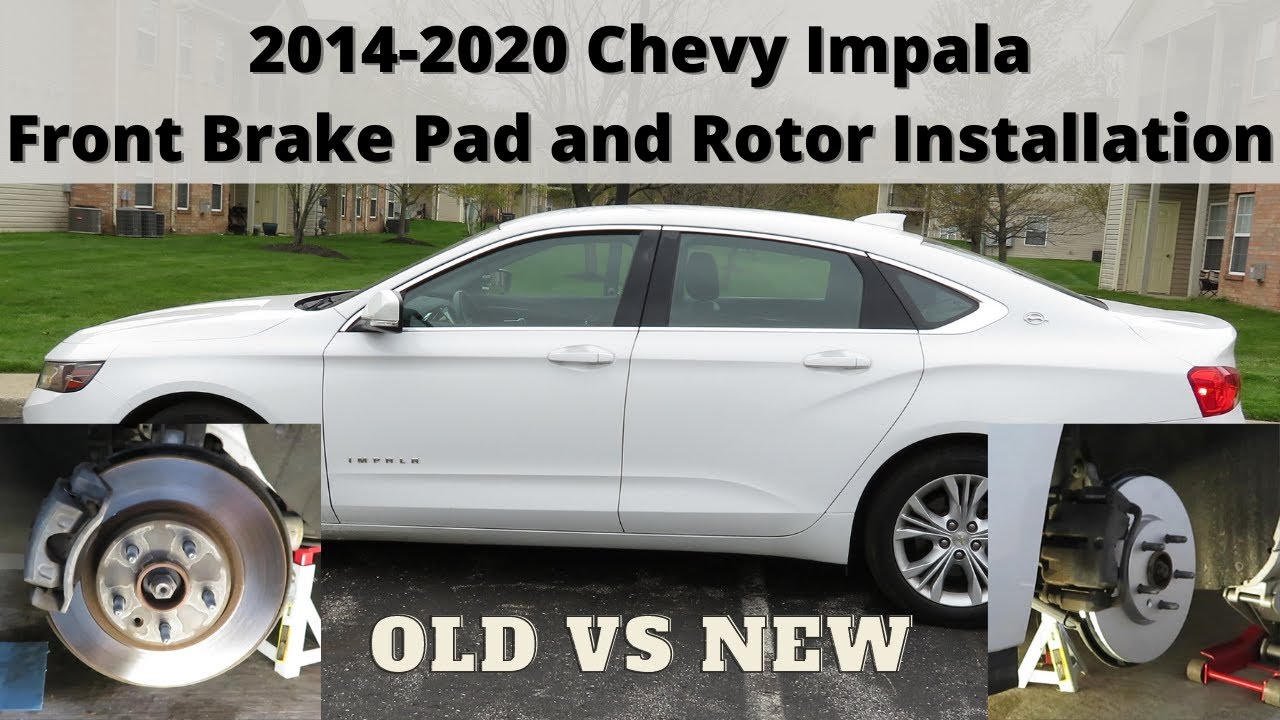 2014-2020 Chevy Impala Brake Pad and Rotor Replacement!