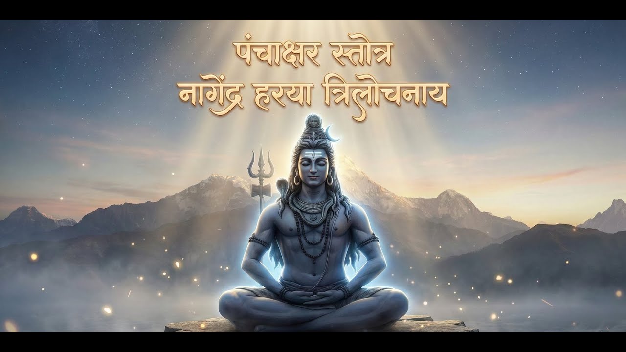 हर हर महादेव 🔱 | Powerful Shiva Stotra for Inner Strength & Protection | 1 Hour Loop