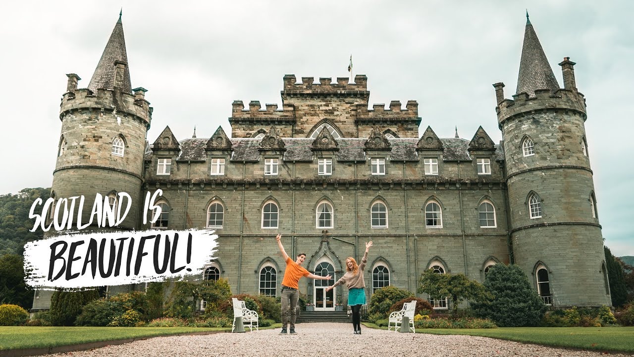 Исследуем ШОТЛАНДСКОЕ НАГОРЬЕ! — Сказочный замок + средневековая тюрьма (Инверари, Шотландия)