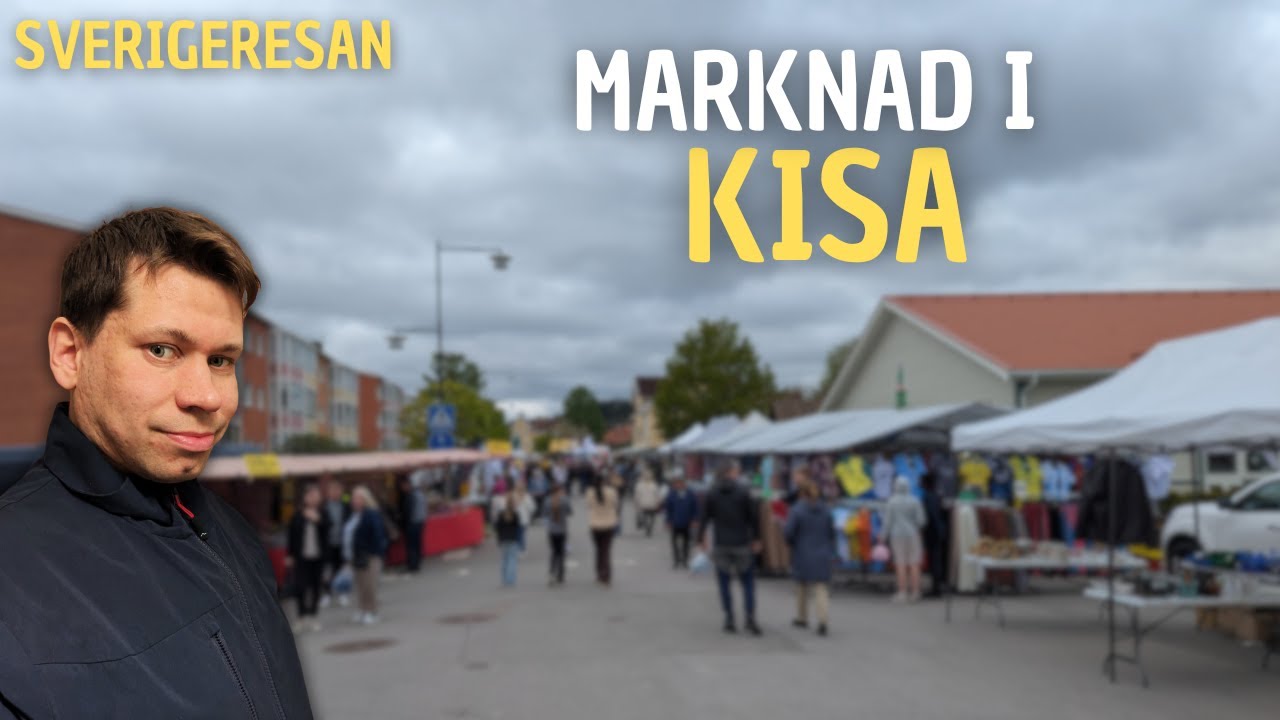 Sverigeresan: Marknad i Kisa