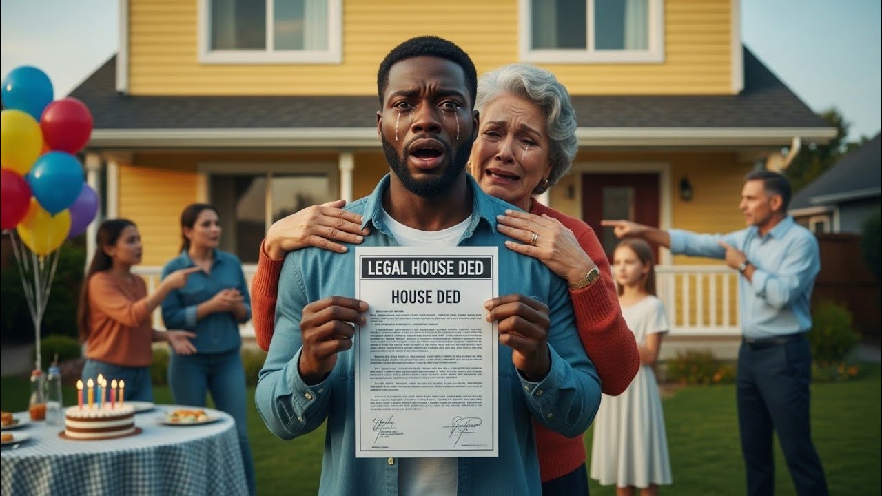 My Stepdad Kicked Me Out of His Birthday Party — Until I Revealed the House Deed
