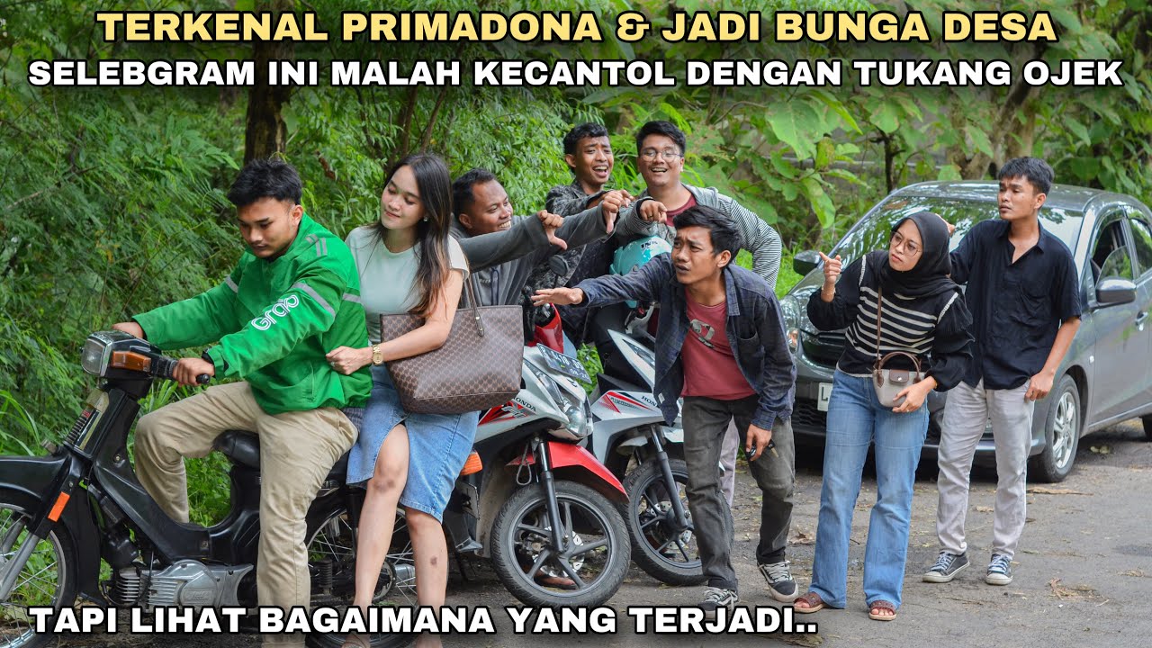 TAK SENGAJA PURA-PURA NYAMAR JADI TUKANG OJEK, SAAT KENALAN DENGAN SELEBGRAM CANTIK!! tapi ternyata.
