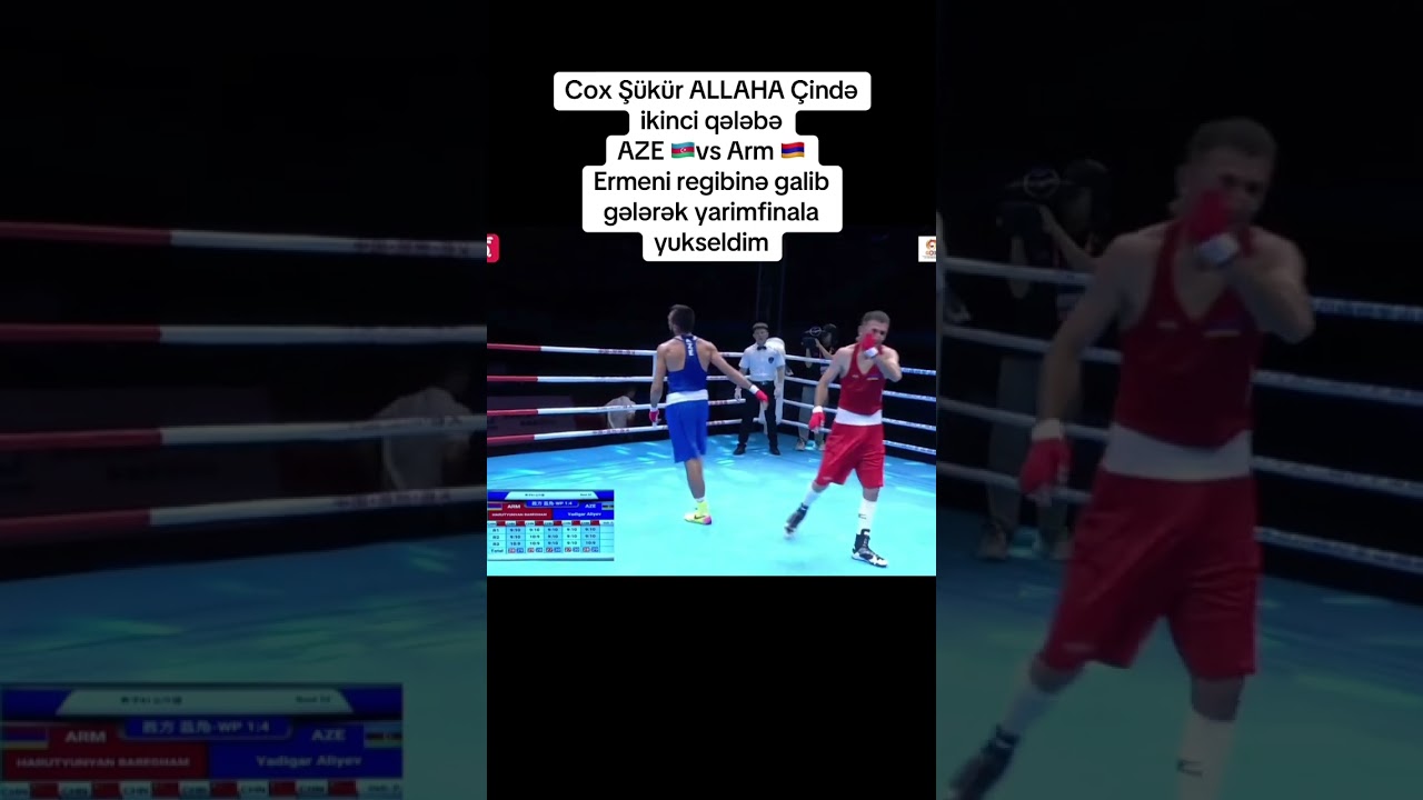 YADİGAR ALİYEV &Ccedil;ində Ermeni regibine galib gelerek yarim finala yukseldi