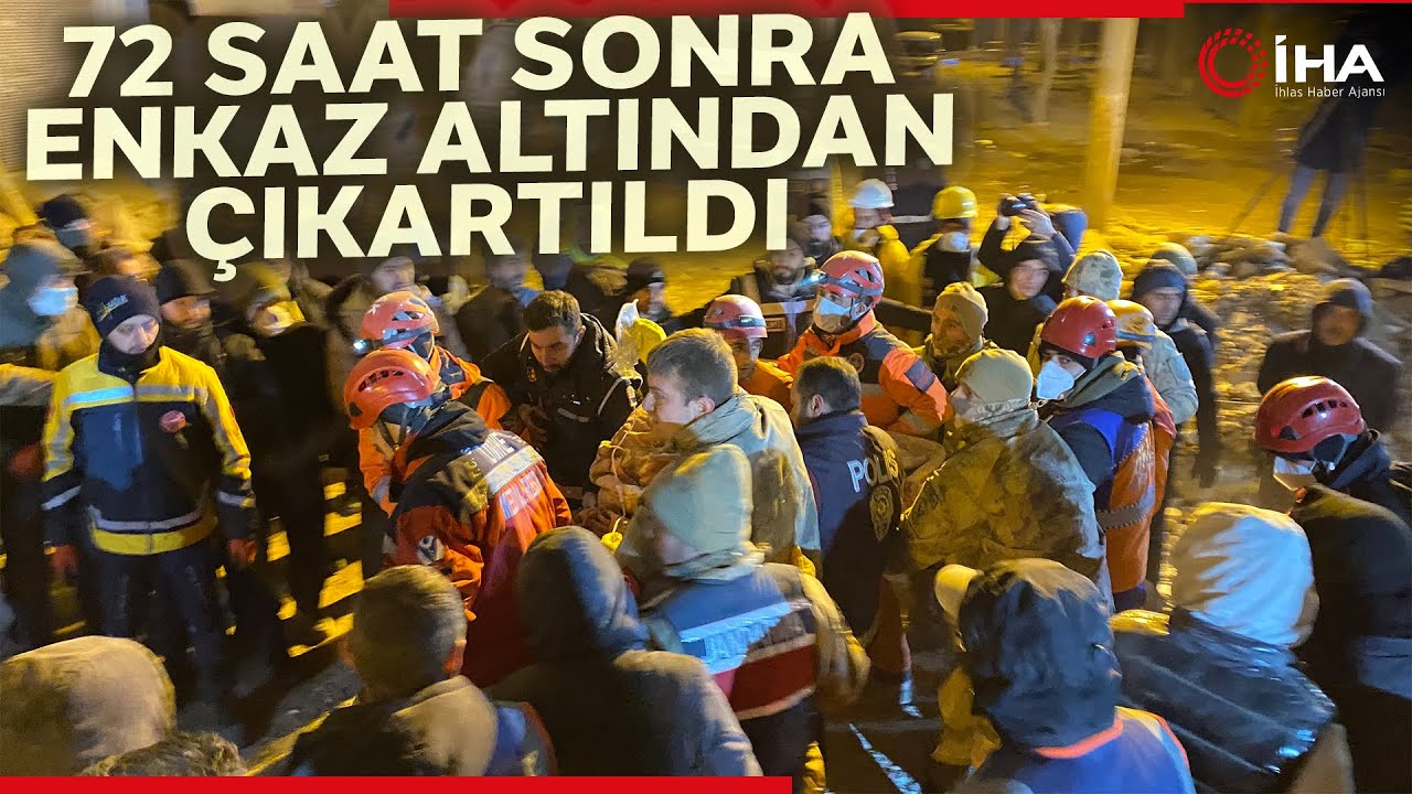 Diyarbakır’da 72 Saat Sonra Bir Kadın Canlı Olarak Enkaz Altından Çıkartıldı