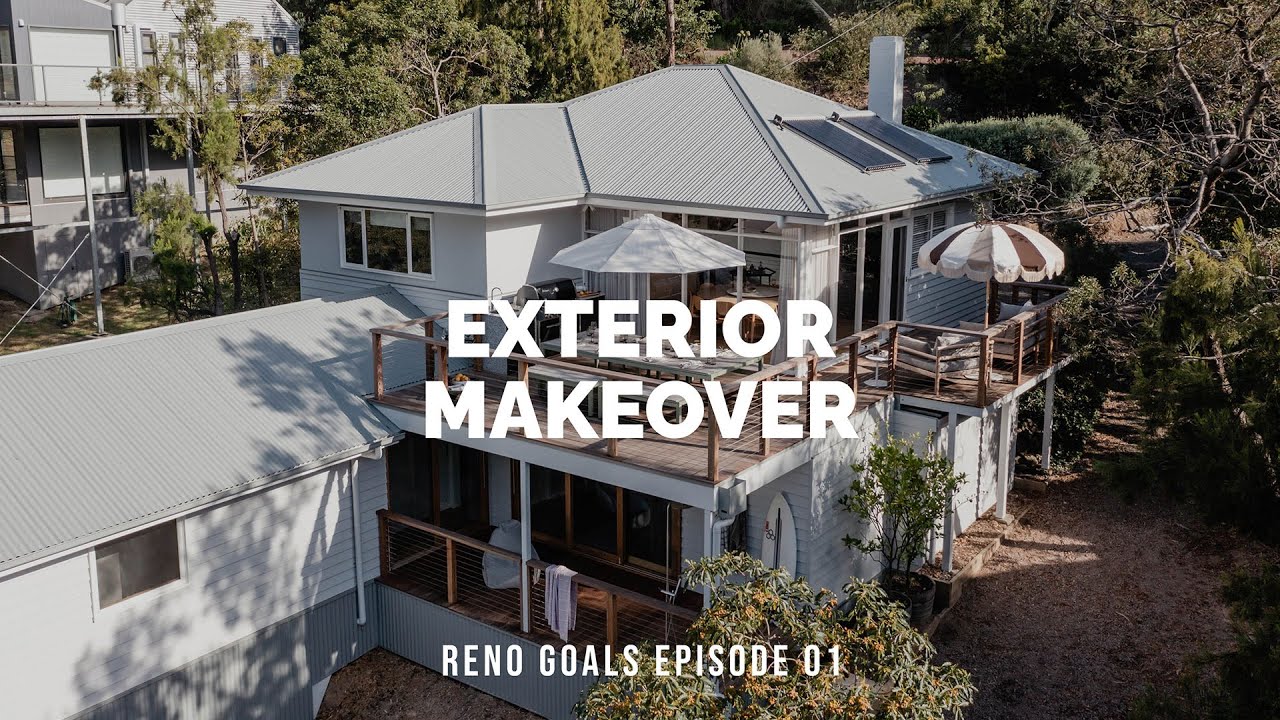 We Built A House! How to Plan Design & Build an Exterior Renovation. The Beach House Transformation!