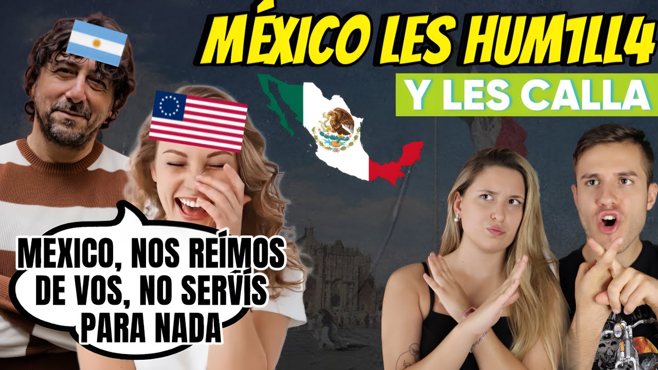 CUANDO ARGENTINA y ESTADOS UNIDOS BUSCAN PELEA con MEXICO pero LOS MEXICANOS LES DEJAN CALLADOS