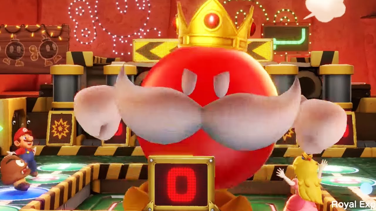 Super Mario Party - King Bob-omb's Powderkeg Mine All Mini Games