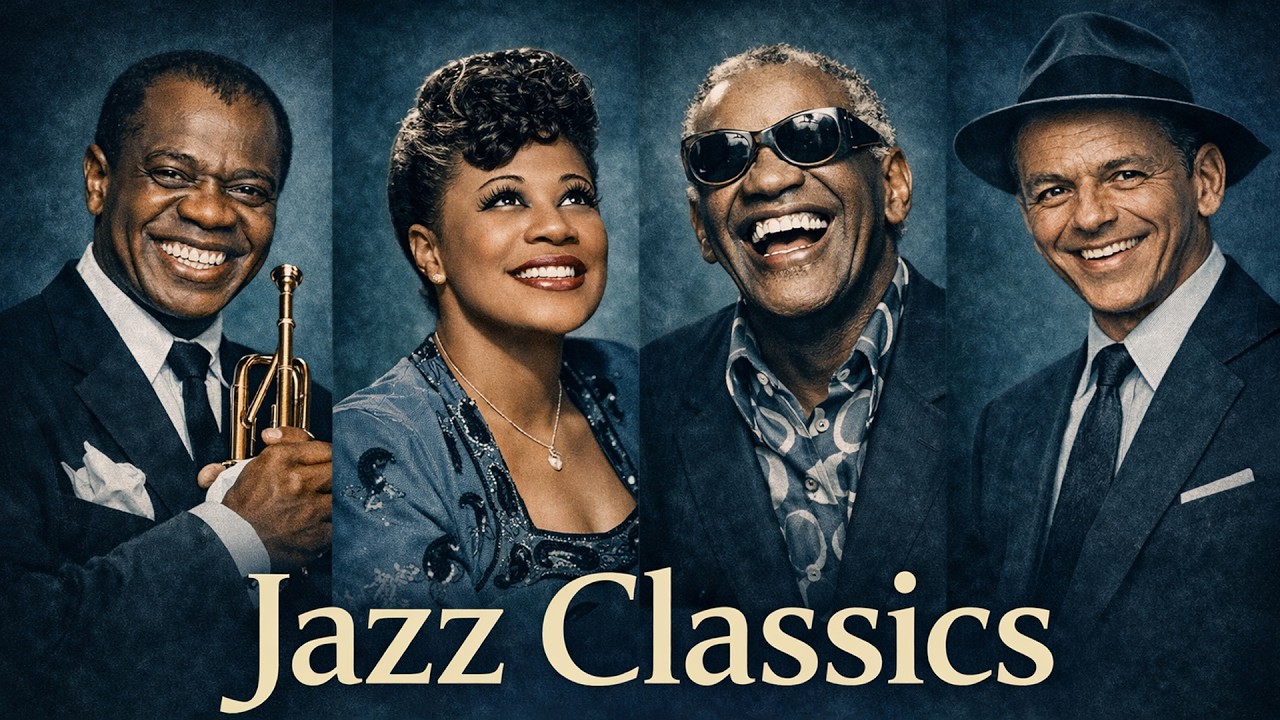 Timeless Jazz Classics 🎷 Frank Sinatra, Louis Armstrong & Nat King Cole 🎷Jazz Classics 50s - 70s