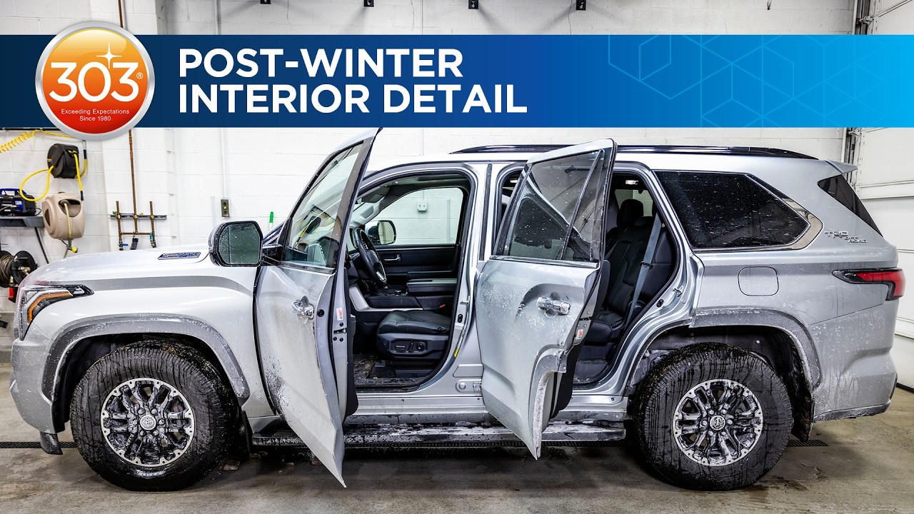 Детейлинг салона автомобиля после зимы: советы и рекомендации от 303