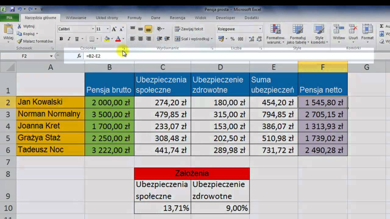 Kurs Excel 2010 odcinek 1 - Co to Excel?
