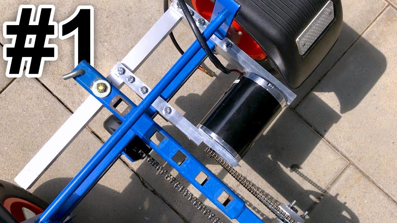 KartUpdate#1 - Die Motorhalterung | Berg Gokart / Kettcar mit Elektromotor | Der Ingenieur