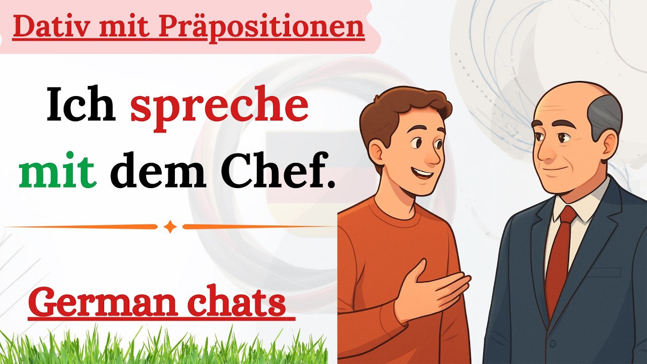✅ Richtig sprechen! Deutsche Präpositionen einfach lernen
