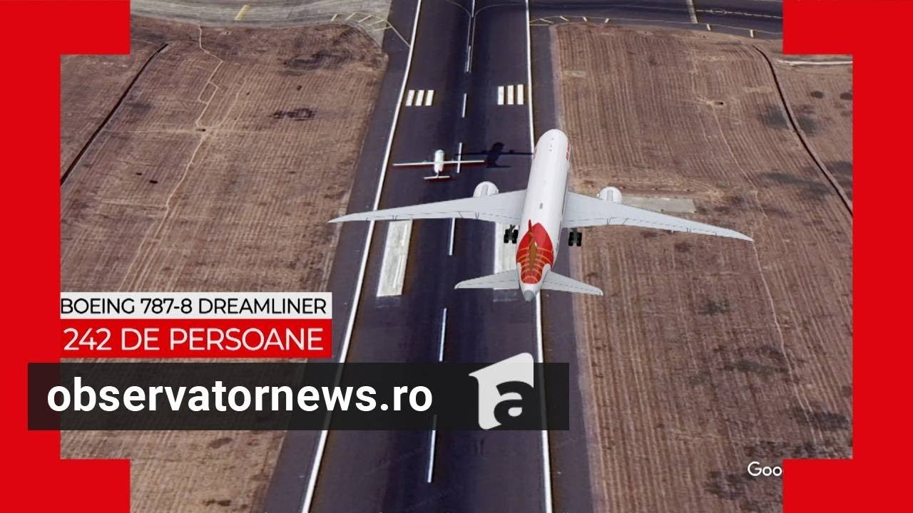 ANIMAŢIE. Avion cu 242 de persoane, prăbuşit în India. Eroare uriaşă făcută de piloţi