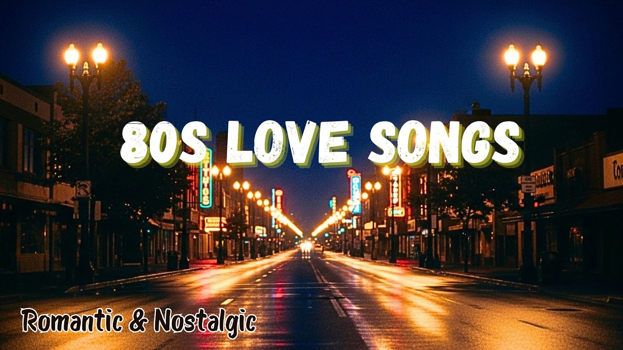 Midnight 80s Love Songs – Nostalgic Cassette Playlist 🌙