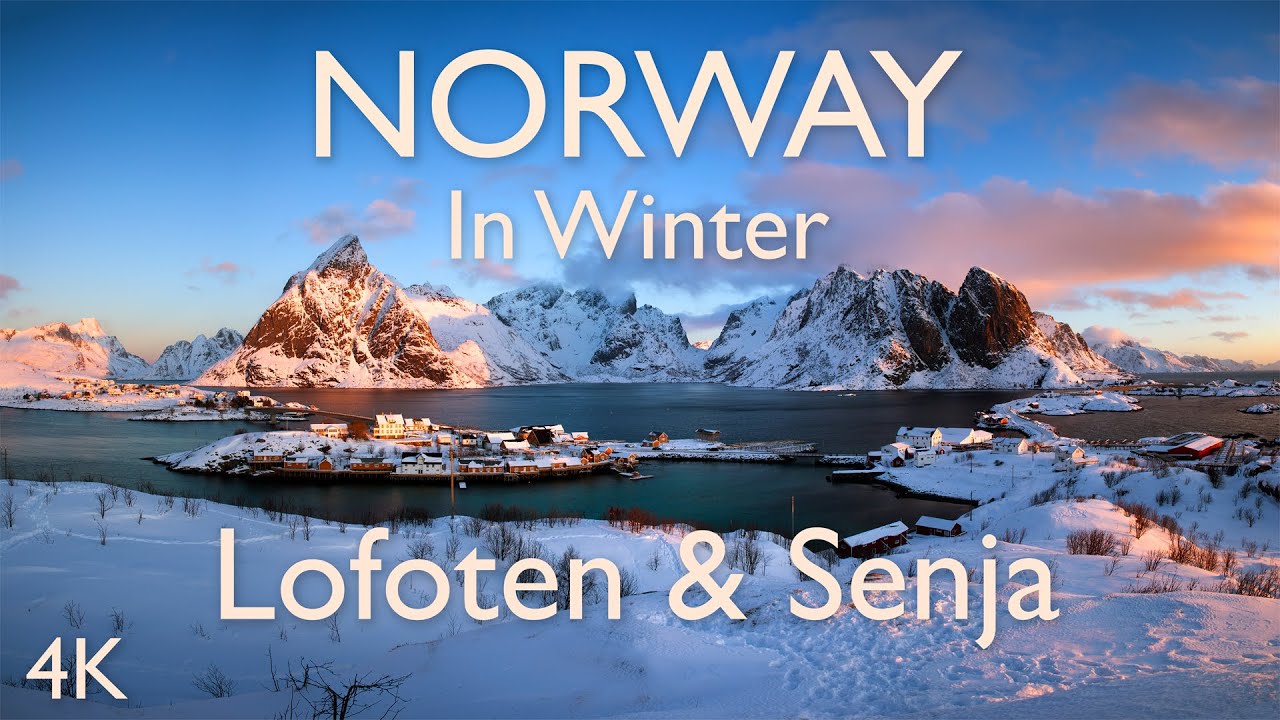 Norway Lofoten Senja Winter 4K
