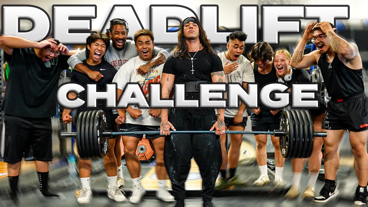 Beat My DEADLIFT Win $200 vs Crunch Gym Bros
