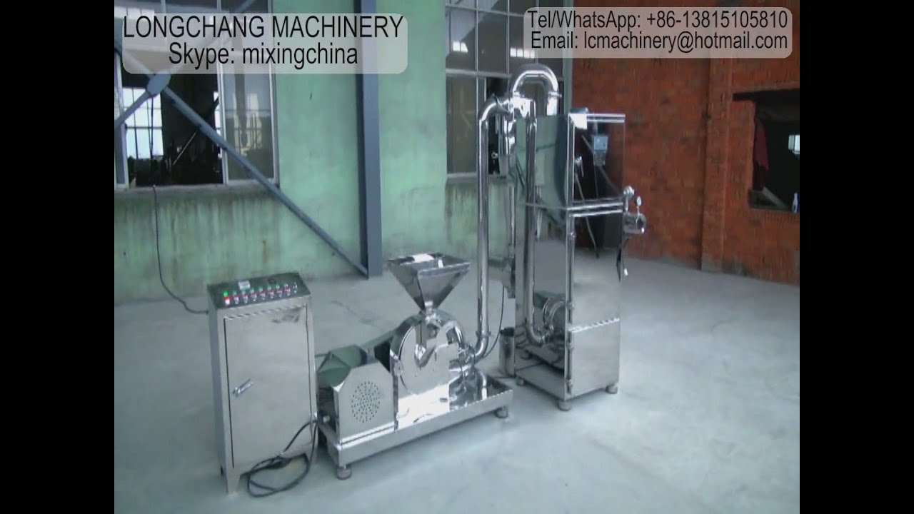 KFL Grinding Machine Units(Sugar, Herbs, dry leaves, etc. grinding)