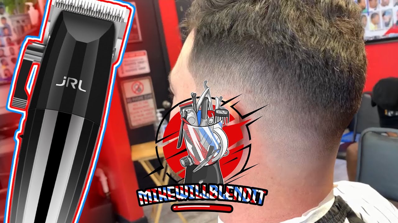 Mid Drop Fade Tutorial For BEGINNERS| Using the NEW JRL 2020C clipper | with GAMMA fade blade