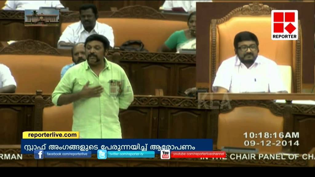 K B Ganesh Kumar raises graft charges against minister's office