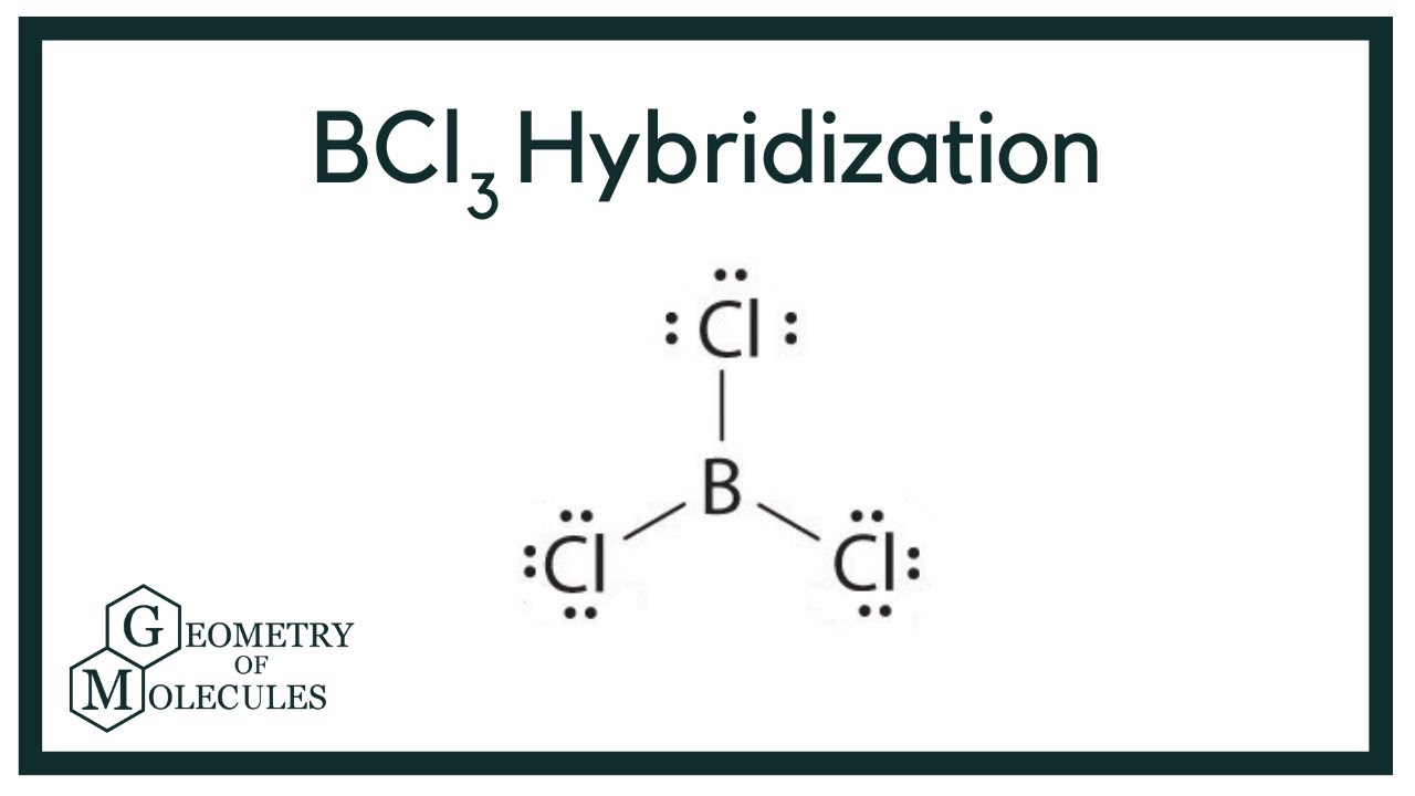 BCl3 (Boron Trichloride) Hybridization