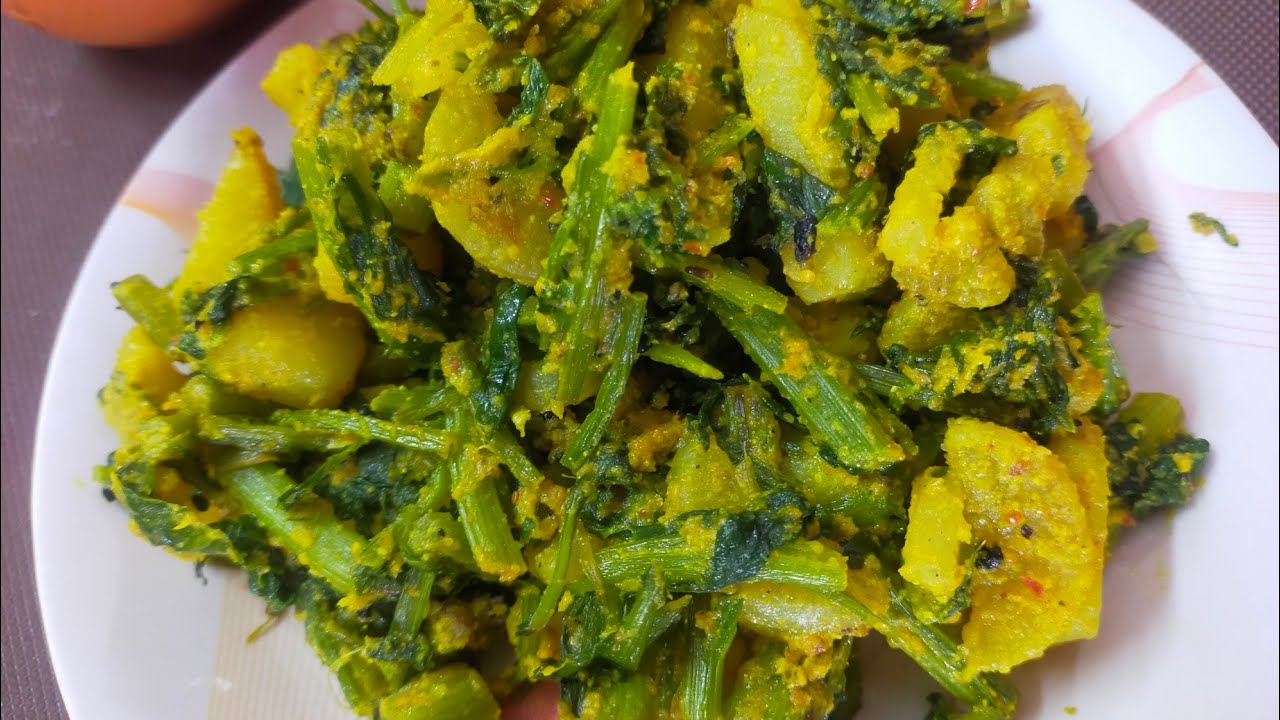 Palak chachhari / গ্রাম্য স্টাইলে সরষে আর তিল দিয়ে মজাদার পালং চচ্চড়ি 