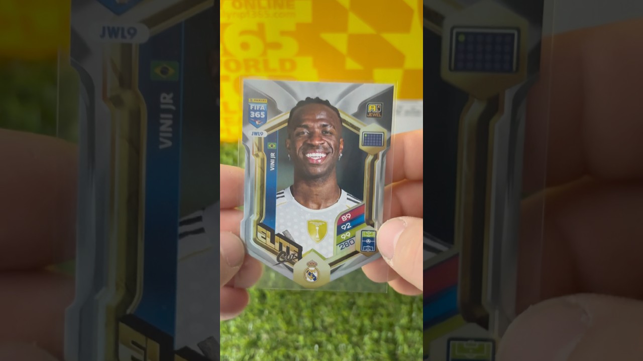 FIFA 365 Adrenalyn XL 2026 • Vini Jr • #fifa365 #adrenalynxl #panini #fifa365 #panini2026
