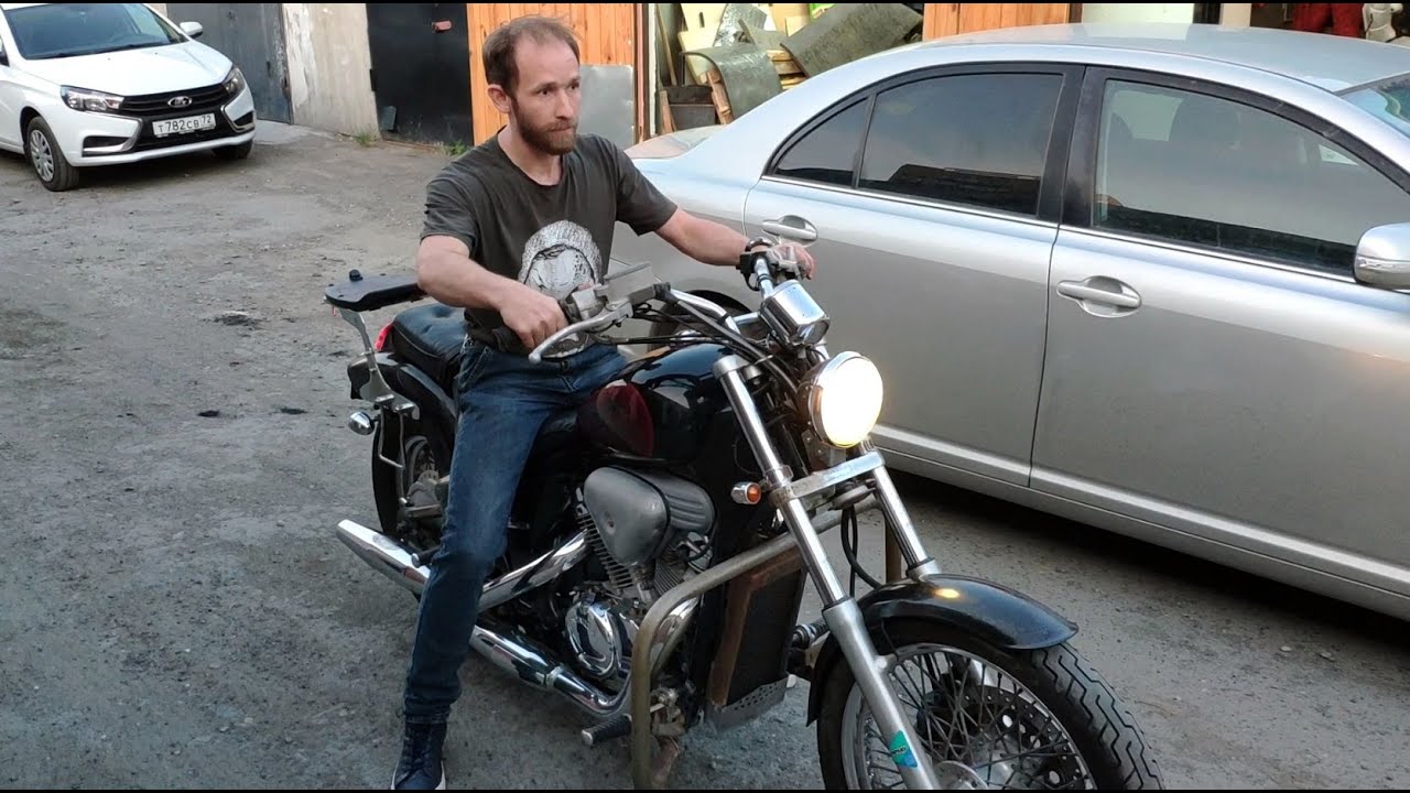 Мотоцикл с аукциона | Honda Steed 600