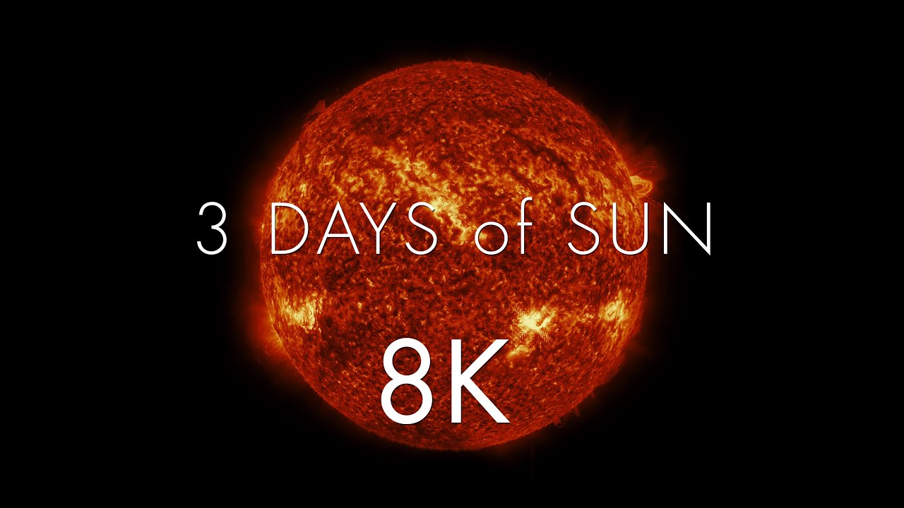 SDO - 3 Days Of Sun &middot; 8K