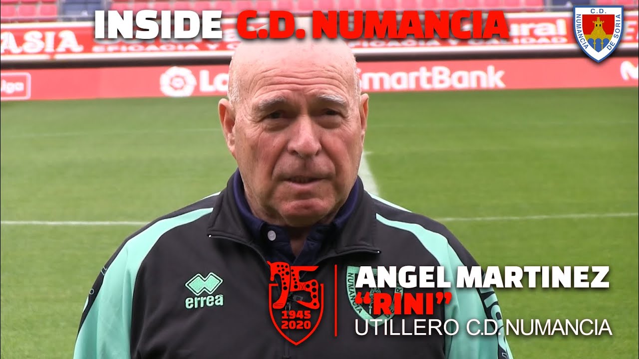 'Angel Martínez 'Rini', la intrahistoria del Numancia