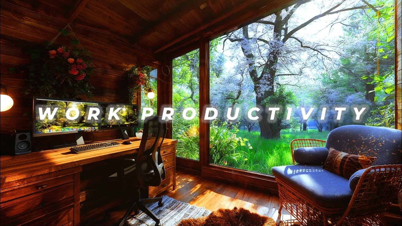 WORK PRODUCTIVITY | Deep Focus Music for Concentration & Productivity (No Distractions)